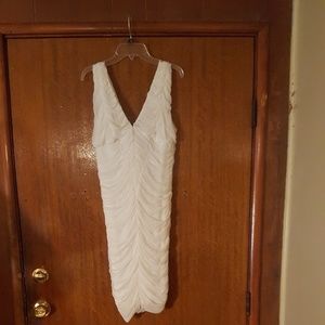 White bebe dress